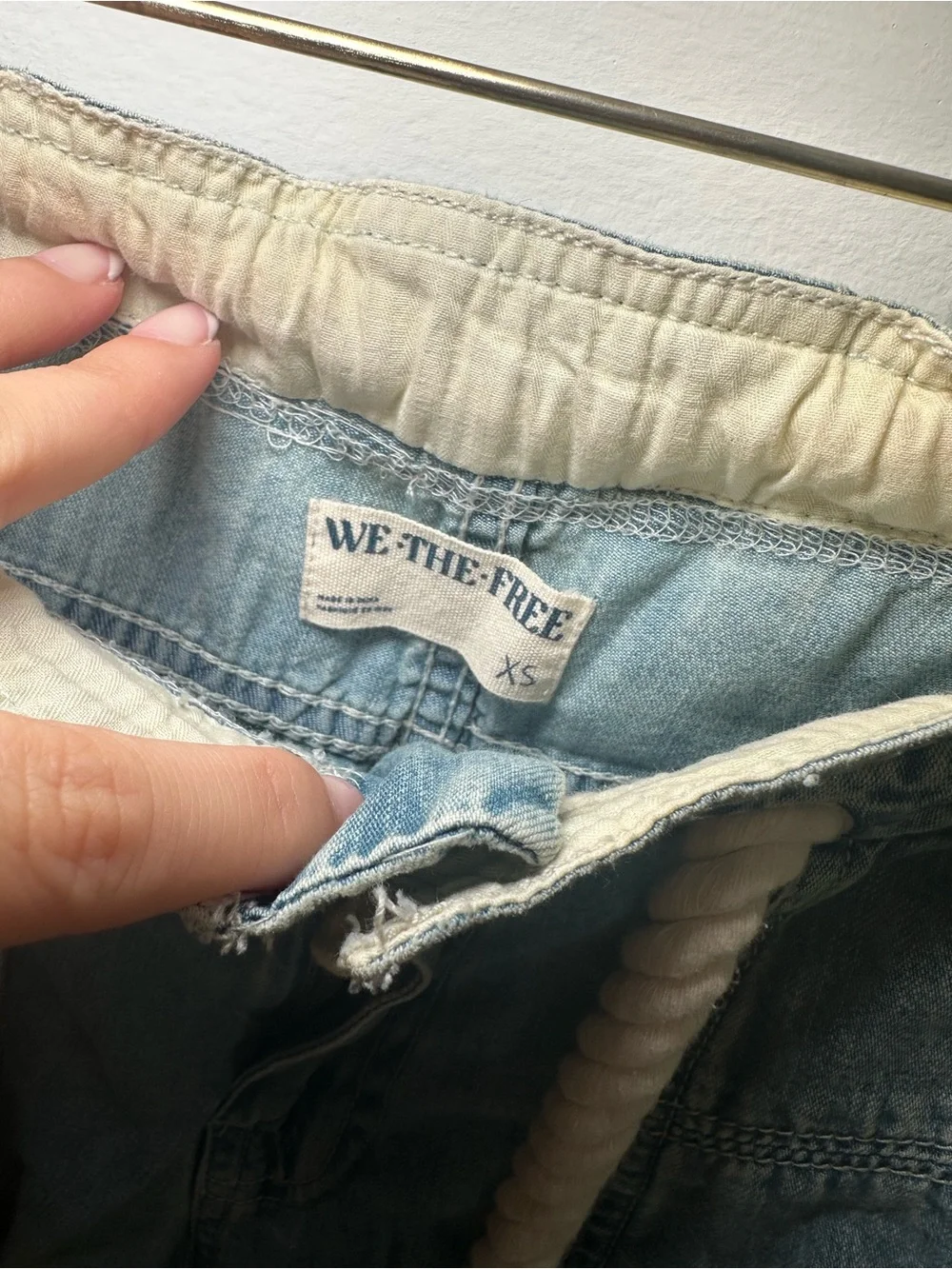 We The Free South Bay Utility Denim Cargo Pant - XS - Picture 5 of 7